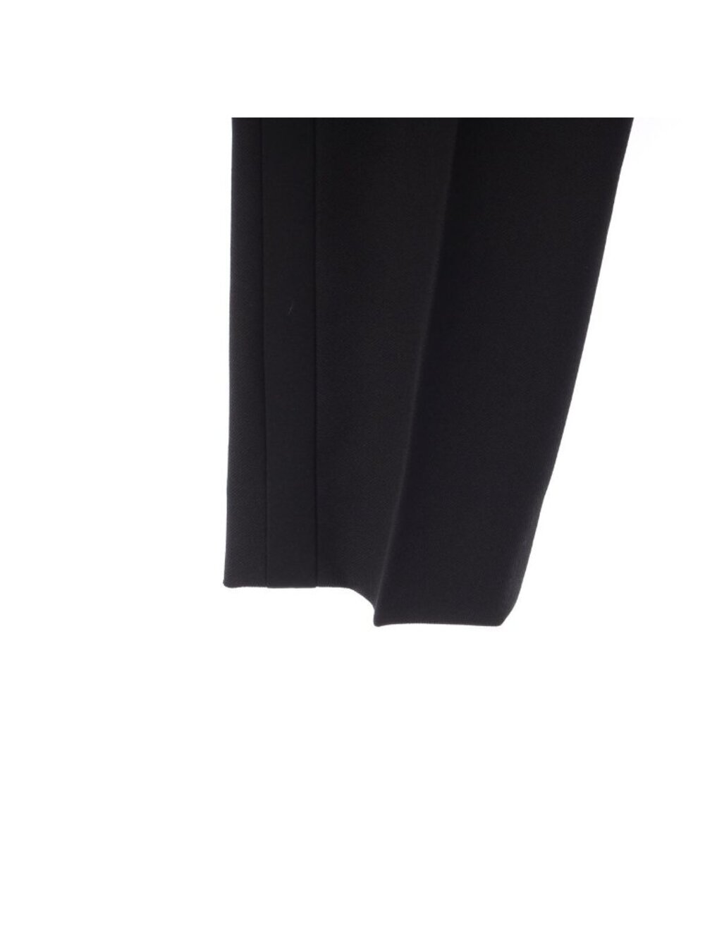 Celine Wool Side Line Trousers Long Pants Black 36 - Picture 6 of 10